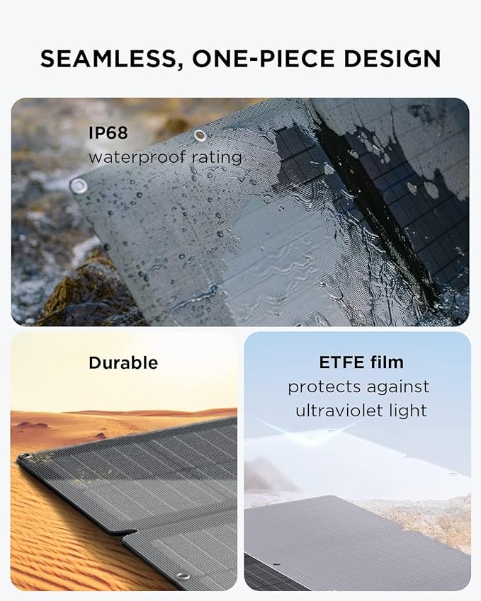 EF ECOFLOW River 2 Max Solar Generator 512Wh Long-Life LiFePO4 Portable Power Station&amp 160W Solar Panel for Home Backup Power Camping &amp RVs 100% Charged in 60m with 3000+ Cycles &amp Up to 1