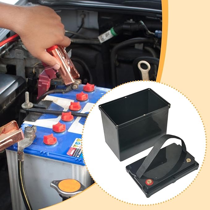 Battery Box Battery Case Practical Easy to Install Durability Professional Portable Accessory Replace for Solar Home Outdoor