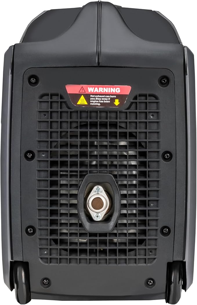 Pulsar Products GX400BN 4000W Portable Ultra-Quiet Dual Fuel &amp Parallel Capability RV-Ready Handle &amp Wheels with CO