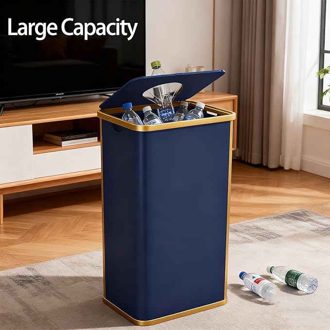 hejhncii Pack of 1 Large Capacity University Cloth Storage Container 100L Collapsing for Easy Bending Home Garage Otherwise Office Storage Handsfree Lid