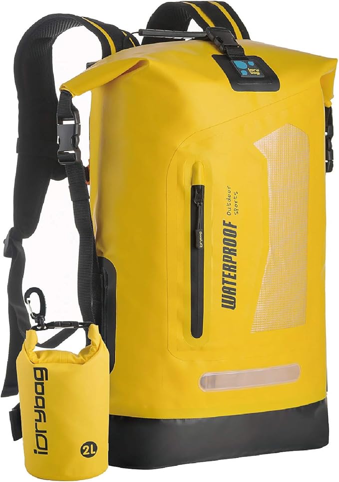 IDRYBAG Waterproof Backpack for Men 20L/30L/40L Floating Dry Bag Kayak Dry Backpack Hiking