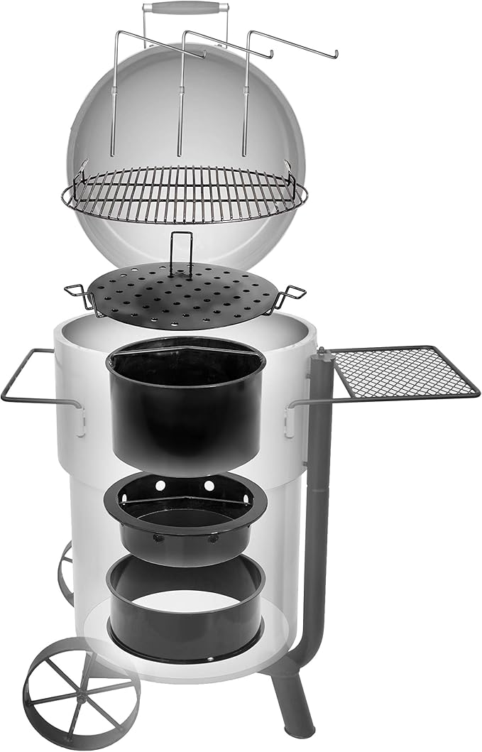 Oklahoma Joe's® Bronco Pro Drum Smoker Orange - 19202100