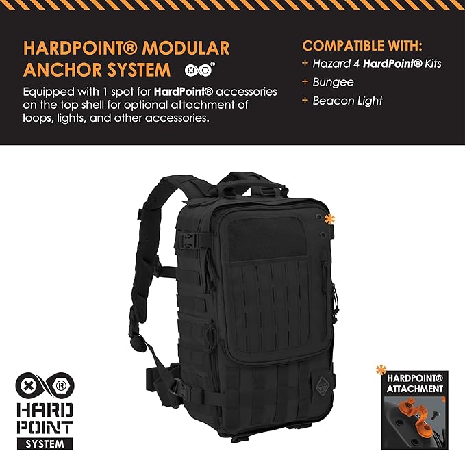 HAZARD 4 Second Front(TM Rotatable Backpack Hazard