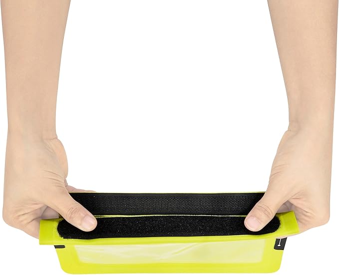 Tatonka WP Dry Bag Wide - Waterproof Flat Bag in Landscape Format - with Viewing Window for Operating Touch Displays - Waterproof according to IPX7 Standard - 14 x 22 cm