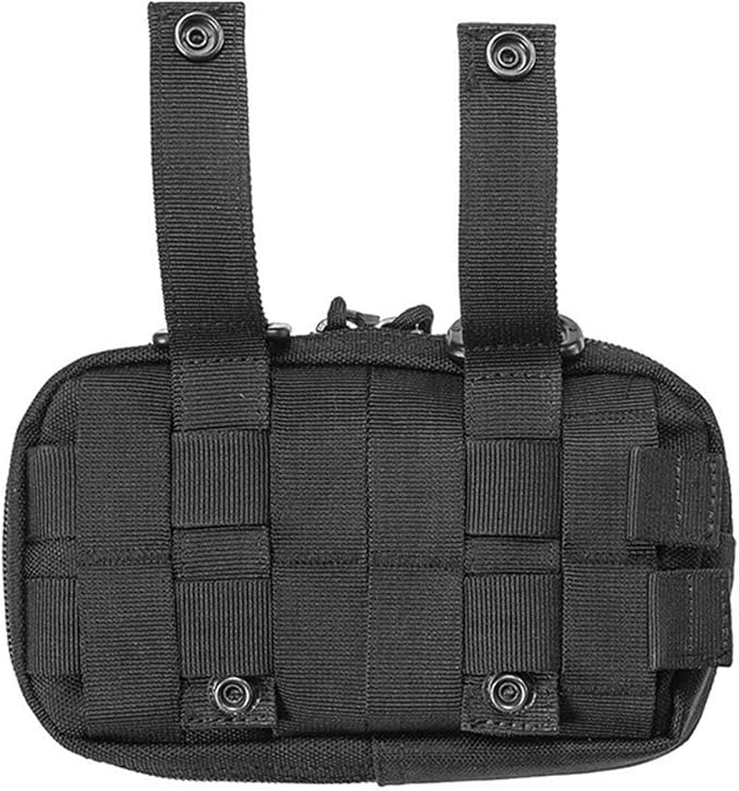 Tactical Molle Horizontal Admin Pouch Utility Orgaznier Bag Outdoor Sports Hunting Bag Backpack Vest Accessories Bag