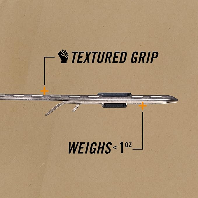 Gerber Gear Devour Multi-Fork - Camp Eating Tool and Multi-Tool - EDC Gear and Equipment - Titanium
