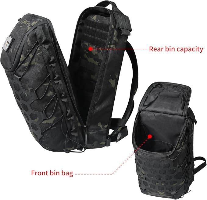 Outdoor Tactical Backpack Large-capacity Hunting Duffel Bag Waterproof Lightweight Multifunctional Bag