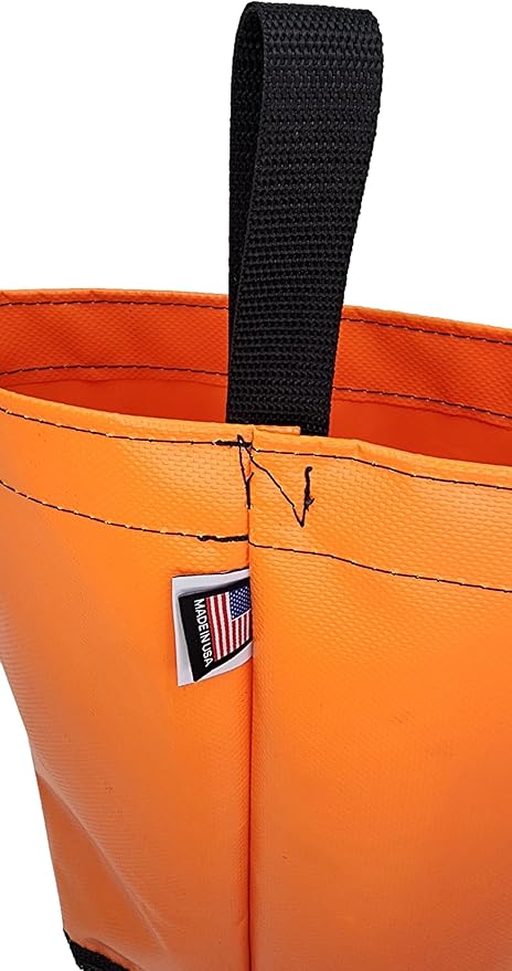 Rugged Made Clam Bag with Belt - Made in USA