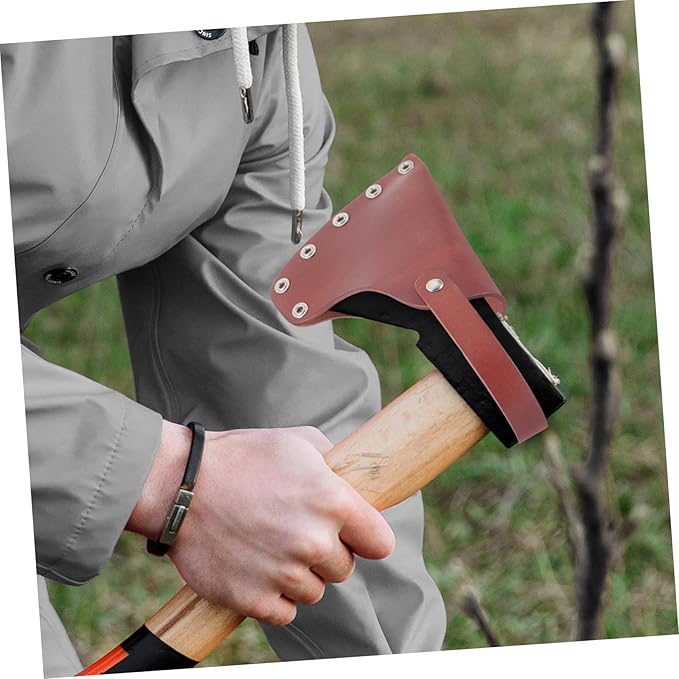 POPETPOP Ax Protector Garden Outdoor Camping Gear Small Hatchet Protective Camping Essentials Axe Tools Camping