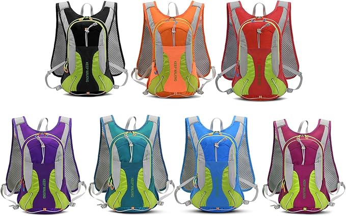 Large Capacity Backpack Running Backpack Cycling Backpack Lightweight Hiking Backpack Running Vest Hydrations Backpack