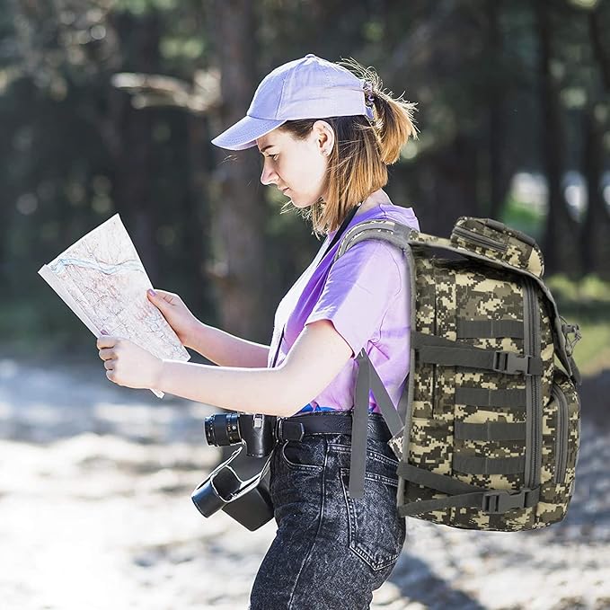 Military Tactical Backpack for Men Survival Army Backpacks for Camping Hiking Trekking