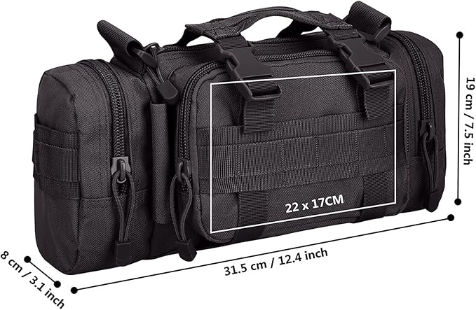 G4Free Fanny Deployment Tactical Waist Pack - Small Sling Pack Hand Carry Handlebar Bag