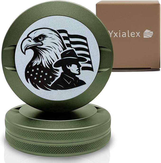 Zyn Metal Can Container Durable &amp Discreet Zyn Holder with Secure Seal Pocket Size Tin Case - Metal Container with Gift Box