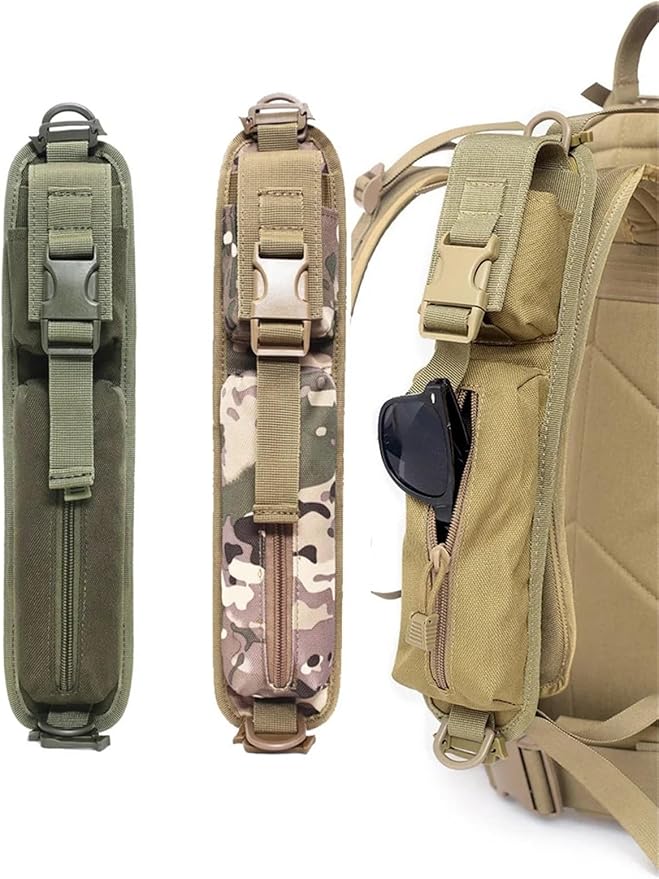 Tactical Shoulder Strap Sundries Bags for Backpack Accessory Pack Key Flashlight Pouch Molle Outdoor Camping Kits Tools Bag