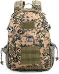 Tactical Military Assault 30L Travel Backpack Army 3-Day Assault Pack for Camping Hunting Trekking Outdoor Survival Molle Bag with Multi-Compartment Storage Jungle Digital