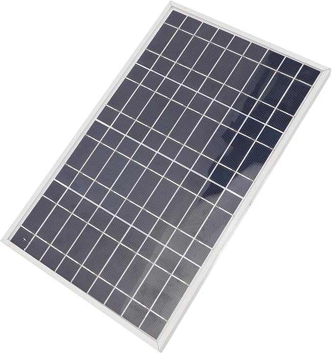 30W 12V Solar Panel Battery Charger Maintainer Portable Solar Panel Charger with Alligator Clips for Outdoor Camping Travel IP65 Portable for Car Boat RV Marine