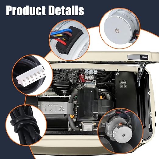0G6453 Stepper Motor Governor Controller Assembly Fit for Generac Guardian GTH990 HSB GTH999 (990 992 999 Series) Air Cooled Generator