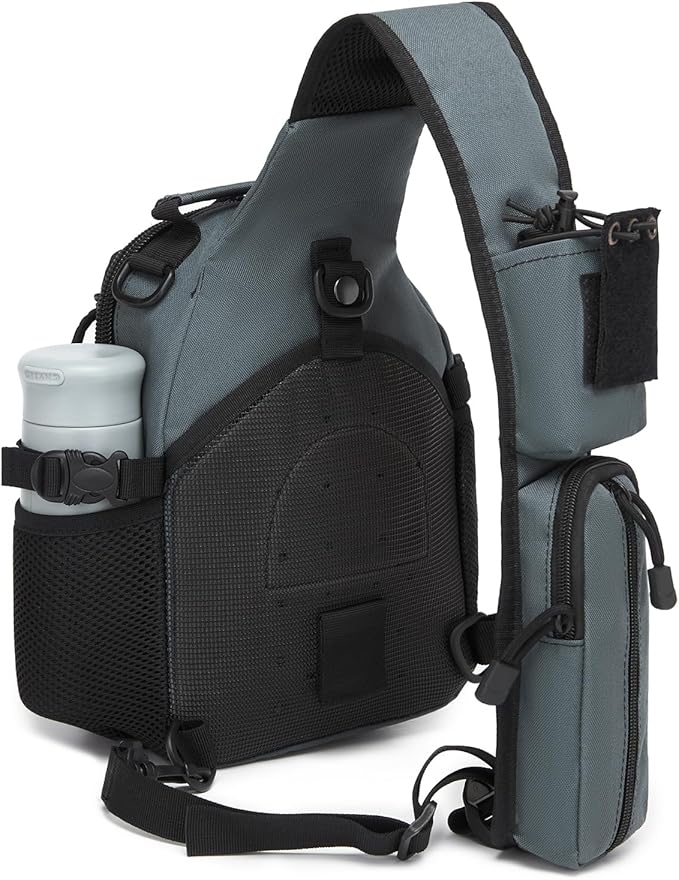 ATBP Small Tactical Holster Sling Backpack Accessories Shoulder Pouch Water Bottle &amp Radio Holder Crossbody Bag for Men
