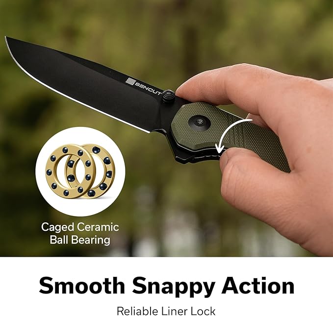 SENCUT Aetheris Bundles with Skelfin Pocket Knife