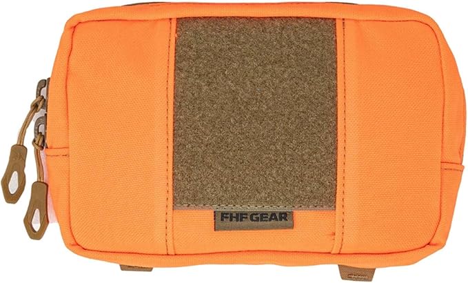 FHF Gear E4 Pouch – Large Multipurpose MOLLE Storage Pouch with Dual Zippers for Chest Rigs Hip Belts &amp Outdoor Gear