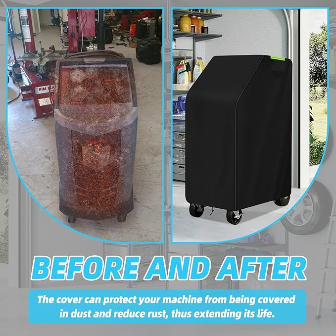 Cover for Robinair A/C RRR Machines Heavy Duty Protective Dust Cover for Automotive AC Recovery Recharge EquipmentWorkshop &amp Garage Equipment Protection