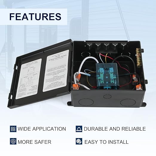 30 Amp Automatic Transfer Switch Rated 120VAC Applied to RV