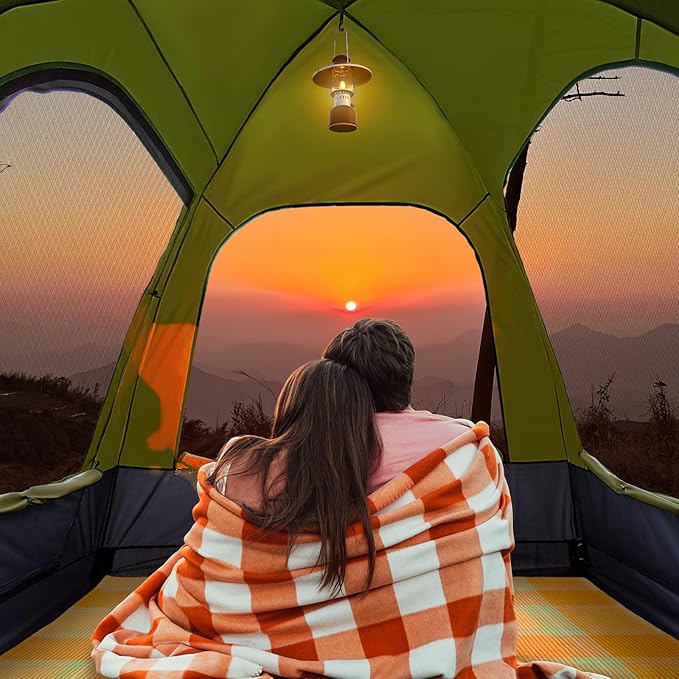 WildFinder SUV Tent Rectangle Car Tent for Family Waterproof &amp Windproof for Car Camping Large Camping Tents with Storage Bag SUV Van Jeep
