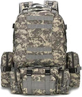 Tactical Backpack 50L Molle Daypack Men 4 in 1 Military Bag Outdoor Sport Hiking Climbing Army Camping Bags
