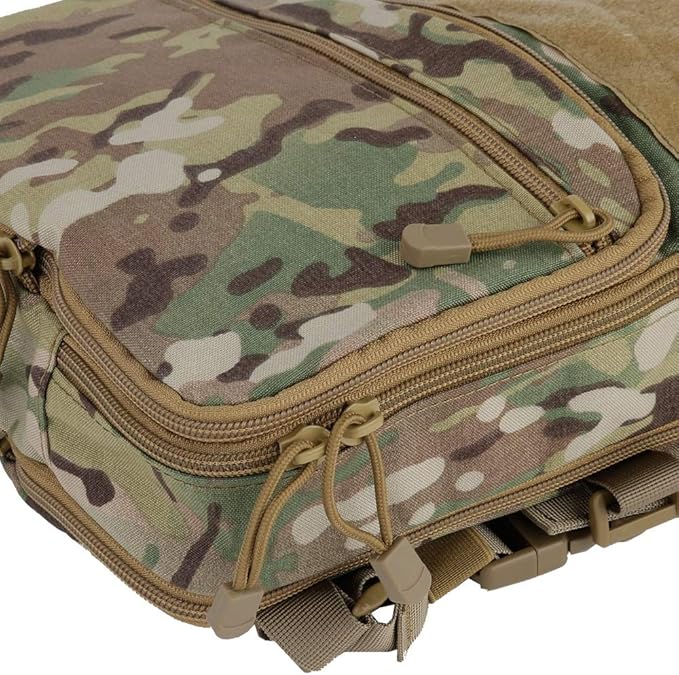 Tactical Backpack MOLLE Military Sport Bag for Travel Hunting Hiking Camping(BP-01-CP)