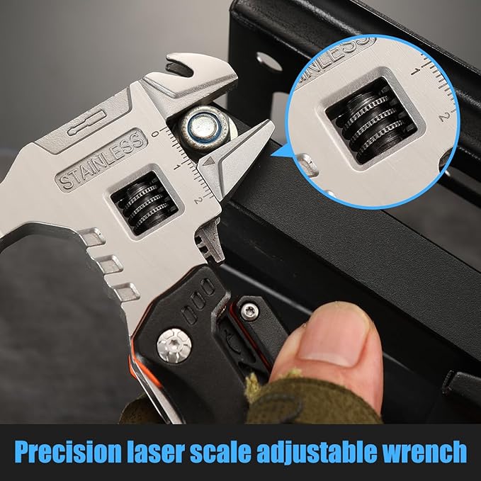 18 in 1 MultitoolBlueProfessional Stainless Steel Multitool Pliers with Replaceable Alloy Steel Blades Wire CuttersBottle OpenerApply to SurvivalCamping &amp Huntingfor Father's Day gift