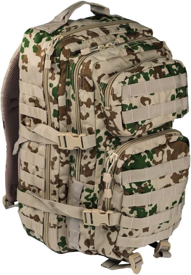 Mil-Tec Assault Pack Tactical Backpack 36 Liter Tropical Camo