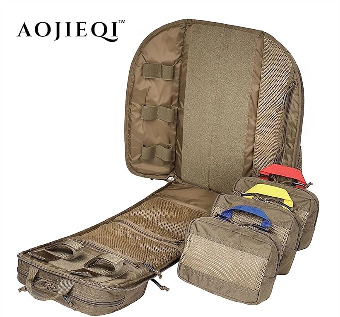 Emersongear Multi-Function Medical Backpack Tactical 30L Shoulder Bag (Coyote Brown)