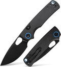 Vosteed Porcupine EDC Folding Knife 2.99’’ 14C28N Steel Big Belly Blade Top Liner Lock Micarta Handle - Lightweight Pocket knives for Men &amp Women Camping Hiking - A2601