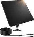 KJK 6W Solar Panel for Security Cameras – Solar Battery Charger with Micro USB &amp USB-C IP67 Waterproof with 360° Adjustable Mount