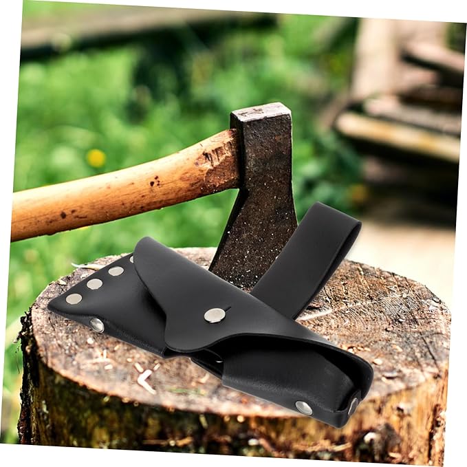 Toddmomy 3pcs Portable Axe Cover Professional Protective Sleeve for Hatchet Case Enclosure for Camping Enthusiasts Safety and