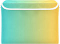 Turquoise Yellow Gradient Storage Container with Lid Collapsible Blanket Storage Clothing Storage Containers for Home