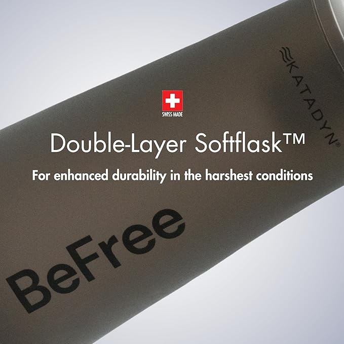 Katadyn BeFree 1.0L Ultralight Collapsible Water Filter Bottle for Hiking Camping Backpacking