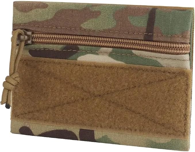 Tactical Zipper Pouch With Multitool Slot Modular Internal Organizer For Small Tools Utility Pocket Insert For Backpack(BP-81-WG S)