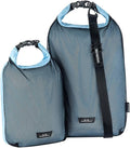 Bee Nesting Waterproof dry sack Lightweight Dry Bag Soft and comfortable stuff sacks for backpacking Rafting Boating Camping (Dark bule 4L 8L)