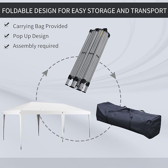 Extra-Large Pop-Up Canopy Tent for Outdoor Events