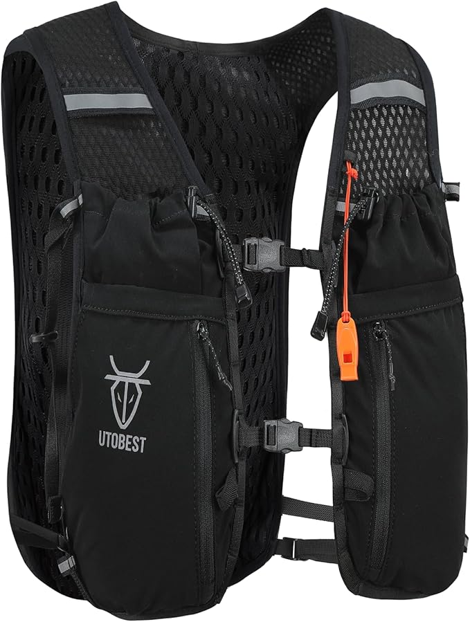 UTOBEST 10L Running Hydration Vest with 2L Bladder – Lightweight Trail Running Vest for Women &amp Men Adjustable Marathon Backpack for Running