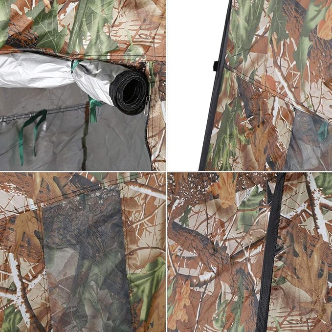 Camping Shower Tent Tape Cloth Shower Tents for Camping Portable Pop-up Shower Tent for Hiking Picnic and Camping