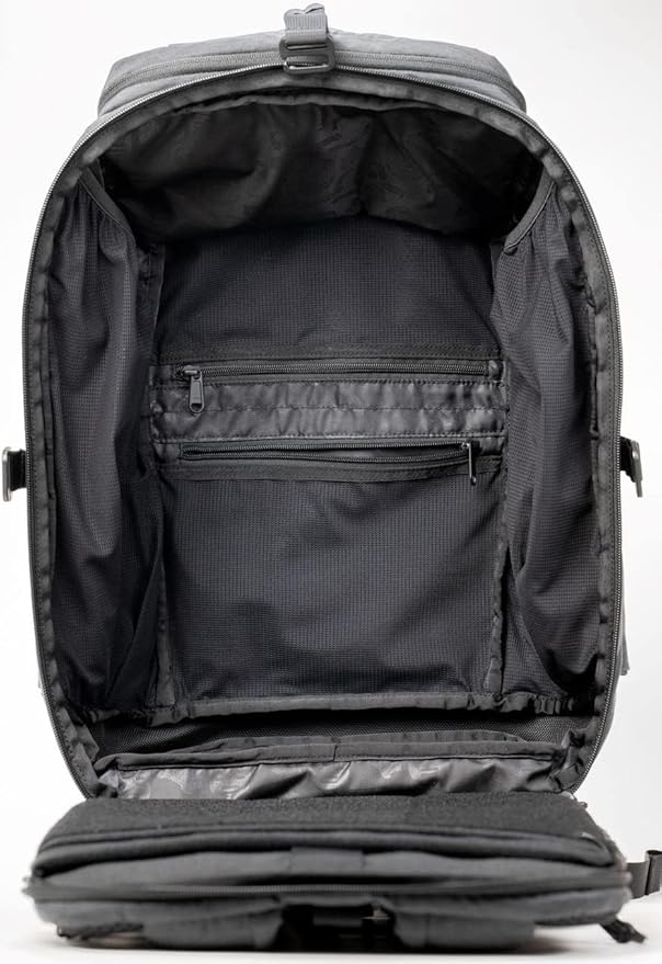 LA Police Gear LAPG Terrain Stealth Backpack Covert &amp Durable EDC Backpack Low Profile Tactical Backpack Heather Olive