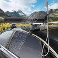 4.8/5.3/7.9 Gallon Portable Camping Shower Roof Rack Mount Road Shower with 4.92ft Water Pipe for Off-Road Vehicles Water Tank for Overlanding Outdoor Activities Water Supply18L/4.76Gal