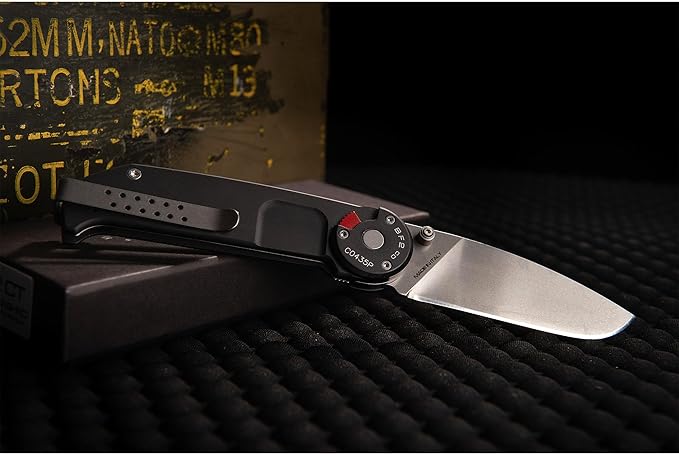 Extrema Ratio - BF2 CD (STONE WASHED) Folding Knife Böhler N690 steel blade hardened to 58 HRC stone-washed finish anticorodal aluminum handle reversible clip Italian handcrafted precision