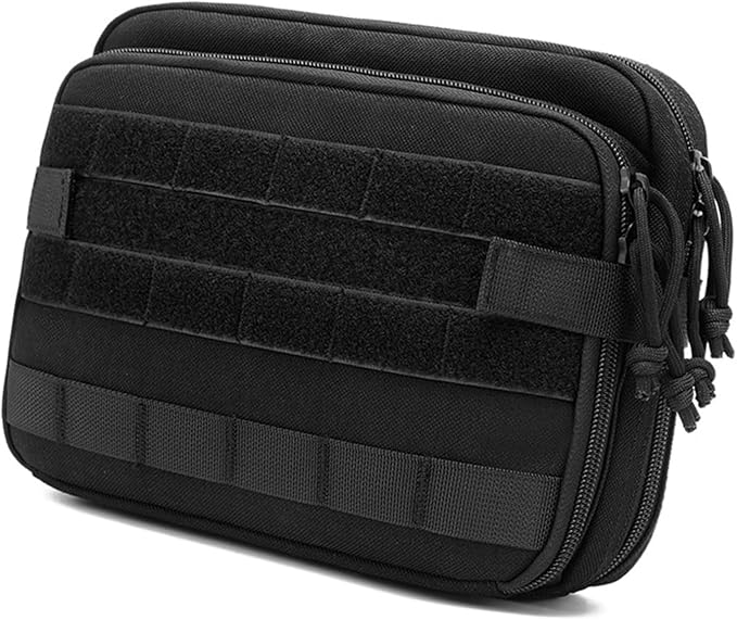 Dioche Molle Admin Pouch - Multifunctional Tactical Fanny Pack for Men with Design Large Capacity and Durable Construction - EDC EMT Gear Organizer for Outdoor