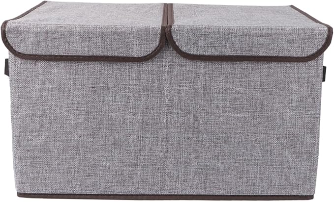 Cabilock Storage Box Lid Fashionable Wardrobe Storage Bins Collapsible Design for Easy Storage and Organizati