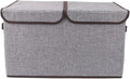Cabilock Storage Box Lid Fashionable Wardrobe Storage Bins Collapsible Design for Easy Storage and Organizati