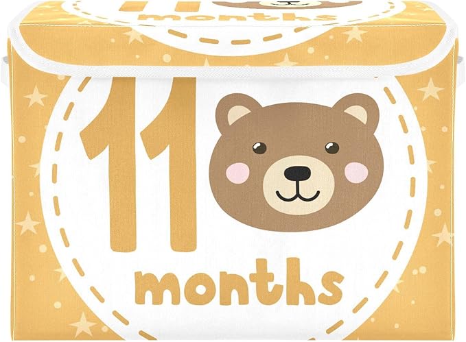 11_months Storage Boxes with Lids Foldable Shoe Storage Storage and Organization for Home Studyroom Office Basket