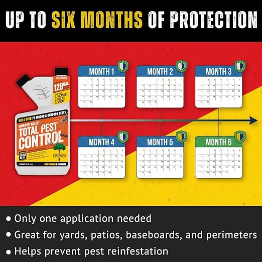Ike's Pest Control Concentrate - 7.9% Bifenthrin Indoor/Outdoor Insect Killer - Quart - Liquid